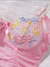 Load image into Gallery viewer, Sexy Lingerie Set Fancy Lingeries Sexy Hot Halter Bra See Through Outfit Ensemble Attractive Chest Suspenders Underwear
