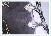 Load image into Gallery viewer, Frostflower Dew Shenhe Cosplay Costume Genshin Impact Adult Uniform Wig Anime Halloween Costumes Women Game Character Outfit
