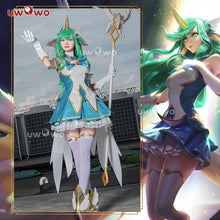 Load image into Gallery viewer, IN STOCK UWOWO Soraka Cosplay League of Legends/LOL: Star Guardian Soraka SG Cosplay Costume Dress Halloween Cos
