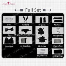 Load image into Gallery viewer, UWOWO Collab Series: NieRR:Automataa A2/2B Bunnysuit Cosplay Costume Game Cosplay No.2 Cosplay Full set Halloween Costumes
