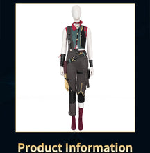 Load image into Gallery viewer, UWOWO Jinx Cosplay Collab Series: Game LOL Arcane S2 Powder/Jinx Buns Hair Alternative Universe AU Cosplay Costume Halloween cos
