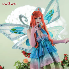 Load image into Gallery viewer, In Stock UWOWO Bloom Enchantixx Cosplay Costume Big Fairy Wings Cosplay Outfit Butterfly Halloween Costumes Girl Suit
