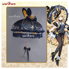 Load image into Gallery viewer, LAST BATCH UWOWO Exclusive Genshin Impact Fanart Navia Bunny Suit Cosplay  With Umbrella Cover Accessories Prop
