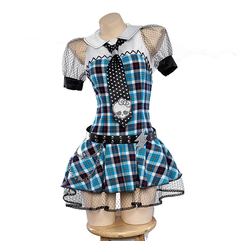 IN STOCK UWOWO Frankiee Steinn 1 Cosplay Costume Suit Female Cosplay Dress Halloween Costumes Outfit