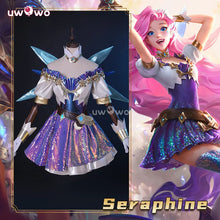 Load image into Gallery viewer, UWOWO Collab Series: Game LOL League of Legends Singerr Seraphine Cosplay Costume
