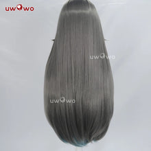 Load image into Gallery viewer, UWOWO Vita Wig Game Honkai Impact 3 Vita Cosplay Wig Long Hair Gray Hair Heat Resistant

