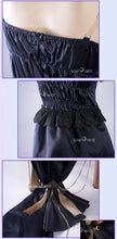 Load image into Gallery viewer, IN STOCK UWOWO Cheshiree Cosplay Game Azur Lanee Cheshiree Cait Sith Crooner Gown Cosplay Costume with shawl Halloween Costume
