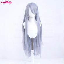 Load image into Gallery viewer, High Quality Anime 100Cm Long Staight Cosplay Wig Black White Red Pink Brown Gold Blue Blonde Purple Heat Resistant Hair Wigs
