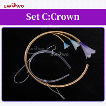 Load image into Gallery viewer, LAST BATCH UWOWO Robin Cosplay Game Honkai Star Rail Robin Maid Cosplay Costume With Wings Headpiece Halloween Role Play Outfits
