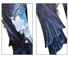 Load image into Gallery viewer, Frostflower Dew Shenhe Cosplay Costume Genshin Impact Adult Uniform Wig Anime Halloween Costumes Women Game Character Outfit
