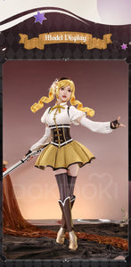 IN STOCK Tomoee Mamii Cosplay Costume Anime Cosplay DokiDoki-SR Women Uniform Tomoee Mamii Battle Suit Cosplay Wig Halloween