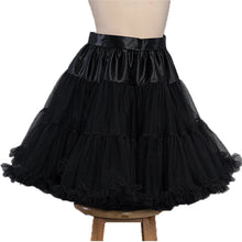 Load image into Gallery viewer, UWOWO Universal Black White Nahida Petticoat Crinolines Genshin Impact Maid Ver Best Match Petticoat Adjustable Bustle Pannier

