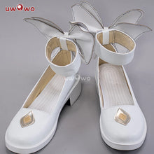 Load image into Gallery viewer, UWOWO Game LOL League of Legends Gwen Cosplay Shoes White Footwear
