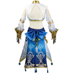 Genshin Nilou Niirou Cosplay Costume Full Set Wig Women Dancer Dress Carnival party Uniform Anime Halloween Costumes Outfits