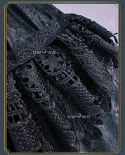 Load image into Gallery viewer, UWOWO Collab Series: Ciell Cosplay Anime Black Bulterr Ciell Sieglinde Sullivan Emerald Witch Gown Cosplay Costume
