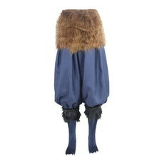 Load image into Gallery viewer, Anime Kimetsu No Yaiba Hashibira Inosuke Cosplay Costume Demon Slayer add Wigs Package Pants Fancy Dress Pants and Apron Masks
