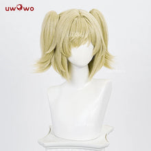 Load image into Gallery viewer, UWOWO Burnice Whita Wig Game Zenless Zone Zero ZZZ Burnice Whita Cosplay Wig with Ponytail Dark Yellow Hair Halloween Wig
