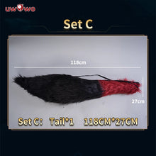 Load image into Gallery viewer, LAST BATCH UWOWO Ahri Cosplay League of Legends/LOL: Immortalized Legend Ahri Cosplay Costume With Tail and Cover Halloween Cos
