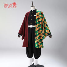 Load image into Gallery viewer, SBluuCosplay Tomiokaa Giyuu Cosplay Costume Haori Embroidery SR Quality TR Material
