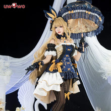 Load image into Gallery viewer, LAST BATCH UWOWO Exclusive Genshin Impact Fanart Navia Bunny Suit Cosplay Costume With Umbrella
