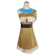 Load image into Gallery viewer, Pocahontas Cosplay Costume Carnival Uniform  Anime Halloween Costumes Party  Masquerade Women Game
