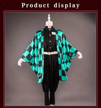 Load image into Gallery viewer, LAST BATCH UWOWO Tanjirouu Cosplay New Design Cosplays Tanjirouu Kamado Corps Haori Halloween Costumes
