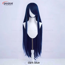 Load image into Gallery viewer, 73 Colors 100cm Long Straight Cosplay Wig Anime Compatible Universal Omopinenet Heat Resistant Synthetic Hair Wigs + Wig Cap
