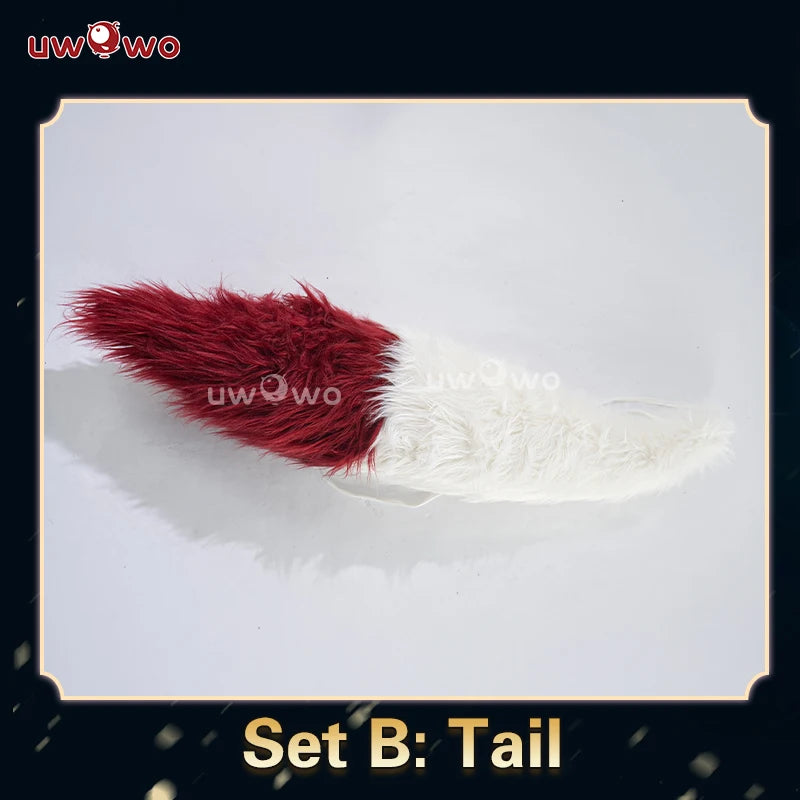 LAST BATCH UWOWO Ahri Cosplay League of Legends/LOL: Risen Legend Ahri Cosplay Costume With Tail Halloween Costume Xmas