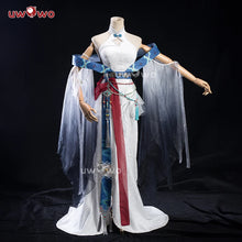 Load image into Gallery viewer, IN STOCK UWOWO Shenhe Cosplay Game Genshin Impact Fanart Shenhe &#39;Ink Feather Elegance&#39; Cosplay Costume Chinese Halloween Costume

