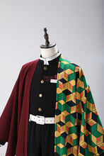 Load image into Gallery viewer, SBluuCosplay Tomiokaa Giyuu Cosplay Costume Haori Embroidery SR Quality TR Material
