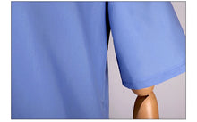 Load image into Gallery viewer, Anime Link Click Lucas Cosplay Costume White Short Wig Lu Guang Blue Shirt Pant Hat Full Set Daily Clothing Halloween
