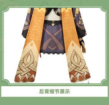 Load image into Gallery viewer, Collei Genshin Cosplay Costume Anime Game Uniform Collei Wig Halloween Party Role Play Outfit for Women
