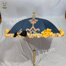Load image into Gallery viewer, Navia Umbrella Cosplay warfare Props Costume Accessory Staff Model Gear Genshin Impact Halloween
