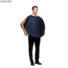 Load image into Gallery viewer, Halloween Funny Cocoa Sandwich Cookies Cosplay Costumes Food Role-play Fancy Dress Carnival Party Bar Stage Performance Dress Up
