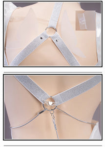 IN STOCK UWOWO 2D Le Malinn Cosplay with Ears Live Cosplay Rabbit Costume Bodysuit Outfit Onepiece For Girls Women
