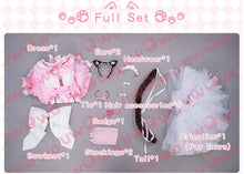 Load image into Gallery viewer, IN STOCK UWOWO Chocola Cosplay Maid Dress Vol.4 Costume Chocolaa/Vanillaa Cute Pink Dress Women Outfits Halloween Costumes

