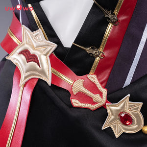 In Stock UWOWO Genshin Impact Rosaria Cosplay Game Suit Costume Dress Uniform Anime Special For Halloween Costumes Women Outfit