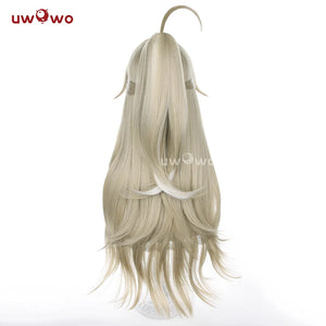 UWOWO Genshin Impact Kirara Cosplay Wig Long Hair 75CM Light Brown Heat Resistant