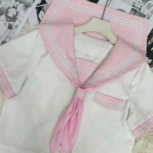 Load image into Gallery viewer, Cosplay Costumes Anime Japanese Student School Sailor Uniform Woman Halloween Carnival Dress Maid Outfit Cute Teenage Youth
