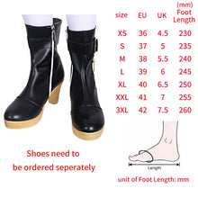 Load image into Gallery viewer, Hoshimi Miyabi Cosplay Costume Wig Black Hair Game Zenless Zone Cosplay Shoes Boots Anime Events Role Play Women Outfits
