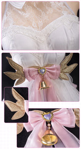 IN STOCK UWOWO Elysia Cosplay Game Honkai Impact 3: Elysia Fanart Blossom Bouquet Cosplay Costume Halloween Costume