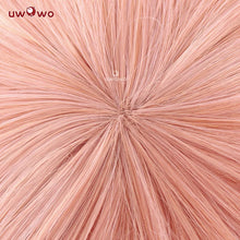 Load image into Gallery viewer, IN STOCK UWOWO Powerr Cosplay Wig Light Orange Long Hair Power Wig With Horns

