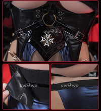 Load image into Gallery viewer, IN STOCK UWOWO KMS Hindenburgg Cosplay Iron Bloodd Sheer Black Sheer 18+Cosplay Costume Halloween Outfits
