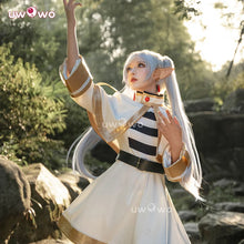Load image into Gallery viewer, UWOWO Collab series Frieren Cosplay Costume Anime Elf Cosplay Costume Frierenn at the Funerall Dress Ears Earrings Mage Uniform
