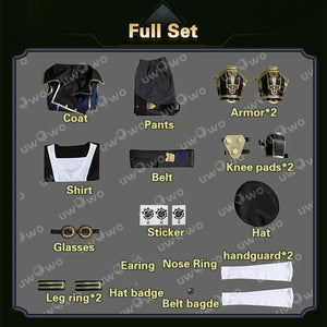 IN STOCK UWOWO Collab Series：Vi Cosplay  League of Legends/LOL Arcane Season 2 Vi Cosplay Costume Halloween Costume