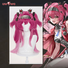 Load image into Gallery viewer, UWOWO Lupa Wig Game Wuthering Waves WuWa Lupa Cosplay Wig Long Hair Purple Pink Hair Halloween Wig
