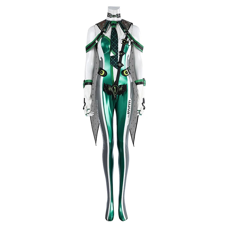 UWOWO Eve Cosplay Collab Series: Game Stellar Blade Eve Planet Dive Suit Jumpsuit Cosplay Costume Halloween Costume
