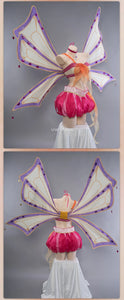 IN STOCK UWOWO Bloomm Enchantixx Season3 Musaa Cosplay Costume Big Fairy Wings Cosplay Outfit Butterfly Fairy Wing
