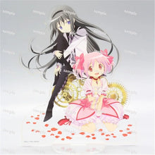Load image into Gallery viewer, Japanese Cartoon Puella Magi Madoka Magica Anime Figures Kaname Madoka Akemi Homura Acrylic Stand Collection Desk Decor
