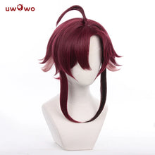 Load image into Gallery viewer, IN STOCK UWOWO Game Genshin Impact Cosplay Wig Shikanoin Heizou Wig 50 CM Short Hair Heat Resistant
